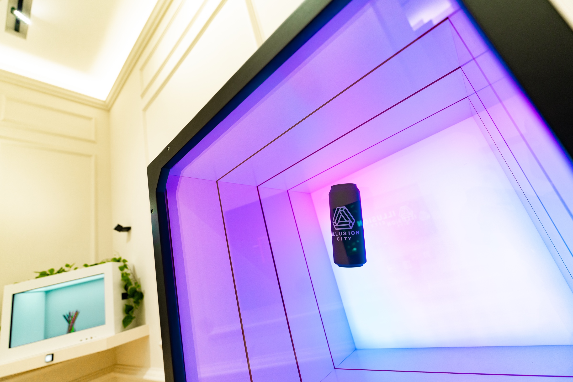 Installation interactive mystère et émerveillement à illusion Nantes